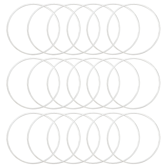 20 латунные соединительные кольца шт., долговечный, круглые кольца