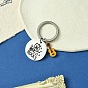 Легированная эмаль и 201 брелок из нержавеющей стали, литыми кольцами