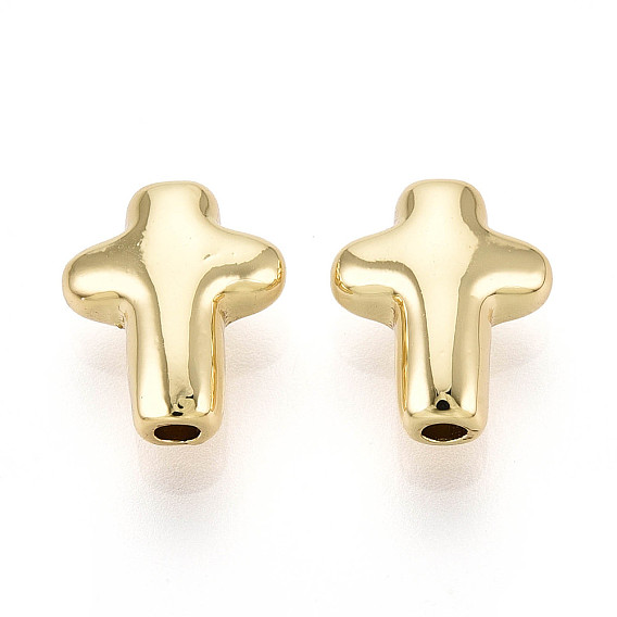 Крестовые латунные бусины для изготовления ювелирных изделий