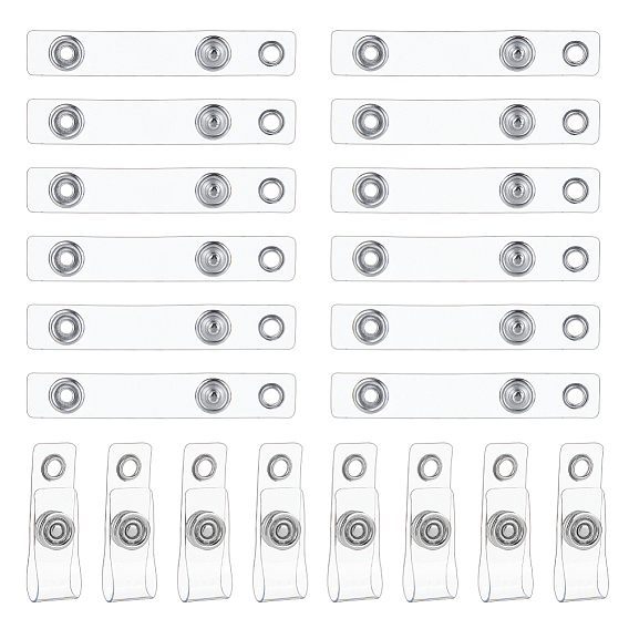Ремни с железными зажимами, для бейджей, выдвижной держатель для бейджа