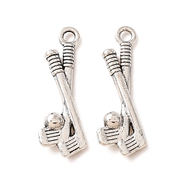 Tibetan Style Alloy Pendants, Golf Club Charms