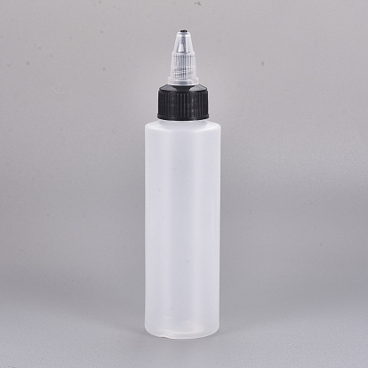 Botellas de pegamento plástico