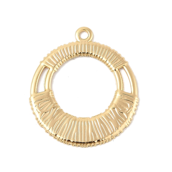 Латунные подвески, без кадмия, без никеля и без свинца, плоско-круглые