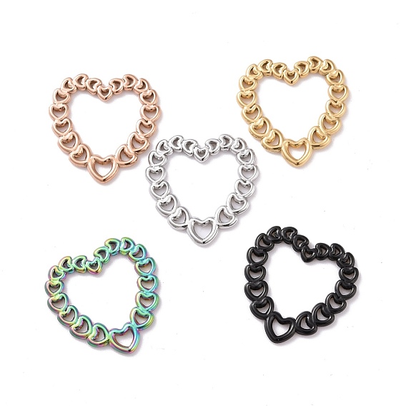 304 нержавеющей стали связывающий кольца, сердце