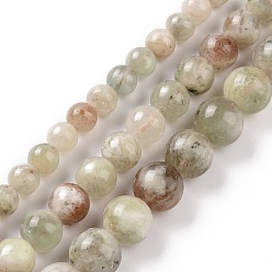 Natural Quartz Beads Strands, Round