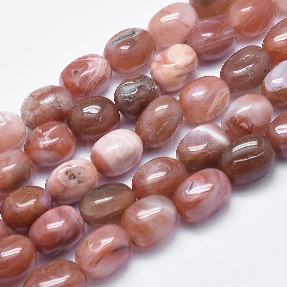 red agate beads