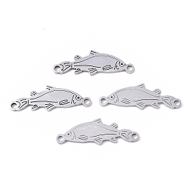 201 соединительные звенья нержавеющие, лазерная резка, рыба