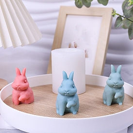 Rabbit Scented Candle Food Grade Silicone Molds, Candle Making Molds, Aromatherapy Candle Mold