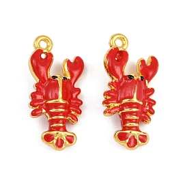 Подвески из эмали и сплава, сумасшедшее очарование, золотые