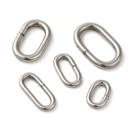 304 нержавеющей стали связывающий кольца, разъемы для быстрой связи, овальные