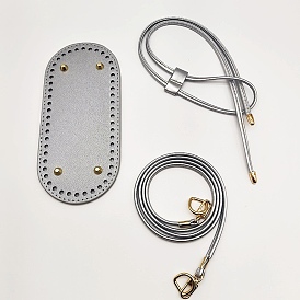 1 Сумка ручной работы из искусственной кожи, плечевой ремень, нижняя часть, аксессуары, наборы, дно сумки, аксессуары для замены основания формирователя мешков