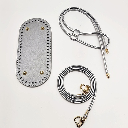 1 Сумка ручной работы из искусственной кожи, плечевой ремень, нижняя часть, аксессуары, наборы, дно сумки, аксессуары для замены основания формирователя мешков