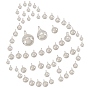 60Pcs 3 Styles 304 Stainless Steel Bell Charms