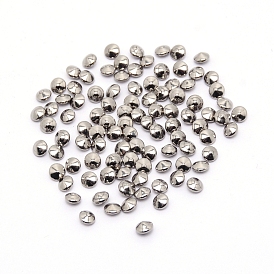 Stainless Steel Polished Beads, Jewelry Polished Accessories, Flying Saucer