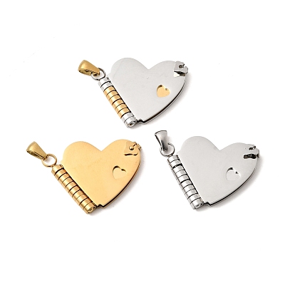 304 подвески из нержавеющей стали, шарма сердца, можно перелистывать страницы