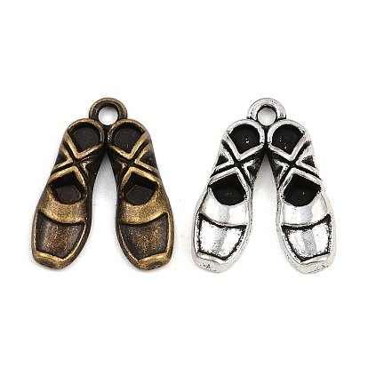Сплавочные подвески тибетского стиля, балетные тапочки