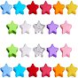 Opaque Acrylic Beads, Star