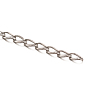 304 Stainless Steel Curb Chains, Soldered, with Spool, Faceted, 4.5x2.8x1mm, about 82.02 Feet(25m)/roll