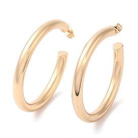 Brass Ring Stud Earring Findings