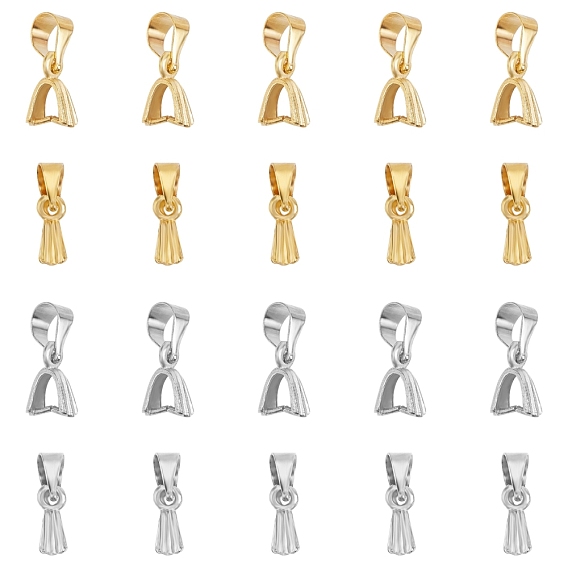 Brass Ice Pick Pinch Bails