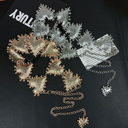 Ремни из сплава в форме сердца для женщин