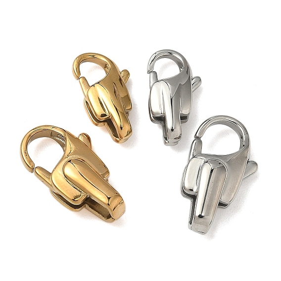 304 нержавеющая сталь застежка когтя омара, ионное покрытие (ip)