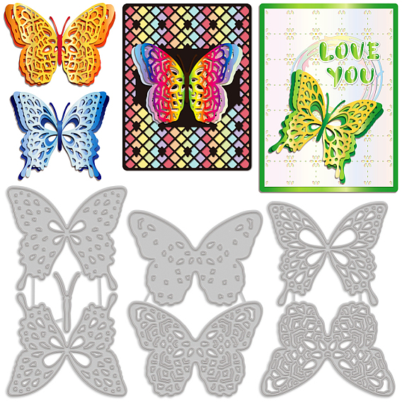 Углеродистая сталь разрезает трафареты, для diy scrapbooking, Фотоальбом, декоративная бумага для тиснения, цвет нержавеющей стали