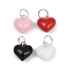 Сплав эмали прелести, с целью перехода в кольце, шарма сердца, серебряные