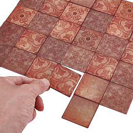 30 шт. мини-плитки для кукольного домика, аксессуары для кукольного домика с микро-ландшафтом, притворяясь опорными украшениями