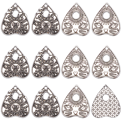 40 шт 2 подвески из сплава в тибетском стиле, без кадмия, без никеля и без свинца