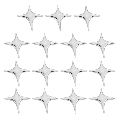 15шт. значки из цинкового сплава для рюкзака и одежды, звезда