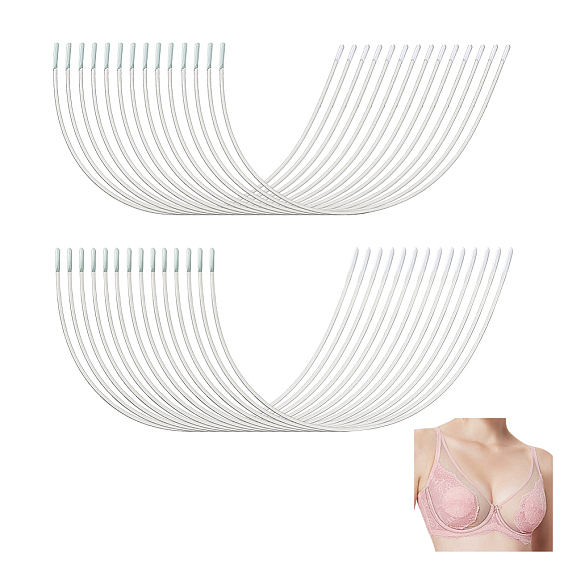 24сумки 2 стили 304 косточки бюстгальтера из нержавеющей стали, застежки для шитья нижнего белья