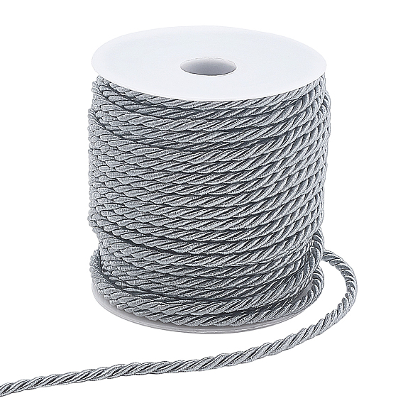 1 рулон 30м 3-слойный полиэфирный витой шнур, Миланский шнур для украшения дома, обивка, занавес