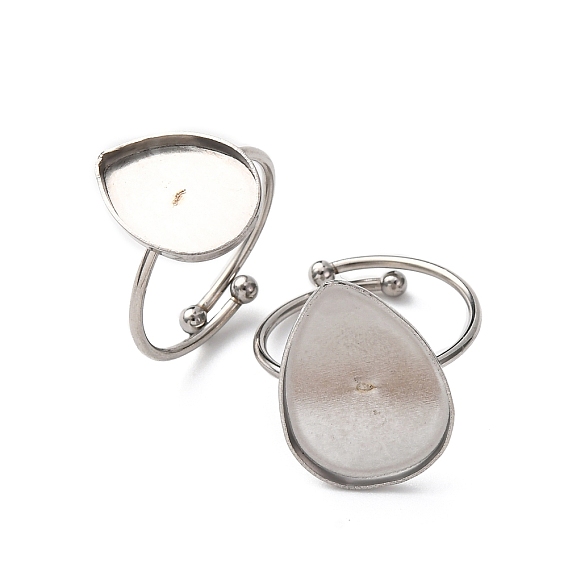 Регулируемые 304 манжетные кольца из нержавеющей стали, слеза