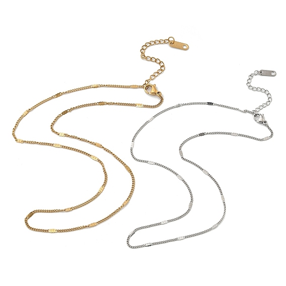 2мм 304 ожерелья из нержавеющей стали с панцирным плетением для женщин и мужчин