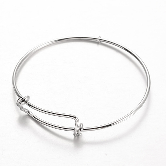 Fabricación de brazalete extensible de latón ajustable, 59 mm