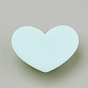 Resin Cabochons, Heart with Word Love, Valentine's Day Jewelry Making