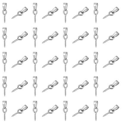 50шт. 304 нержавеющая сталь винт петля скобы
