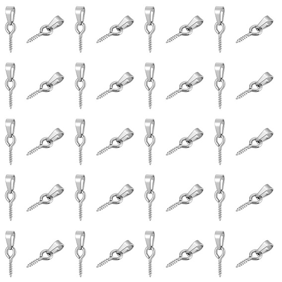 50шт. 304 нержавеющая сталь винт петля скобы