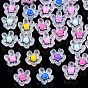 Transparent Resin Cabochons, Flower