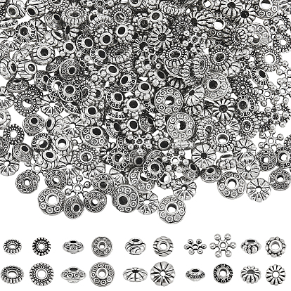400 шт 10 стиль бусины-распорки сплава тибетского стиля