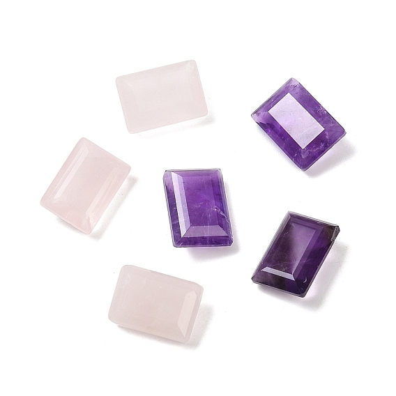 Природных драгоценных камней кабошон, прямоугольные, граненые