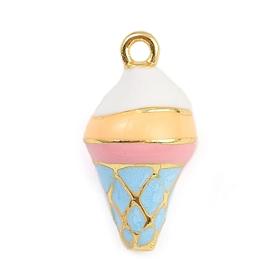 Латунь эмаль прелести, мороженое прелести, стойки покрытие, долговечный, без кадмия и без свинца, реальный 18 k позолоченный