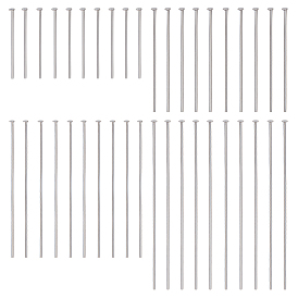 800 шт 4 стили 304 штифты с плоской головкой из нержавеющей стали