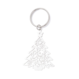 Рождественские елки 201 подвесные украшения из нержавеющей стали, с 304 кольцами для ключей из нержавеющей стали