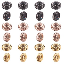 Unicraftale 304 Stainless Steel Spacer Beads, Rondelle