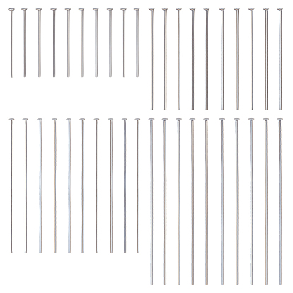 800 шт 4 стили 304 штифты с плоской головкой из нержавеющей стали