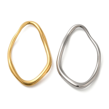 304 нержавеющей стали связывающий кольца, неправильный овал