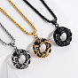 Ретро-рок-панк-дракон 304 ожерелья с подвеской из нержавеющей стали