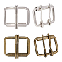 Iron Two Prong Roller Buckles, for DIY Belt Accessories, Rectangle